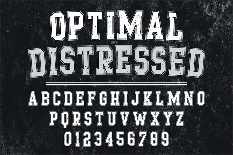Optimal Distressed