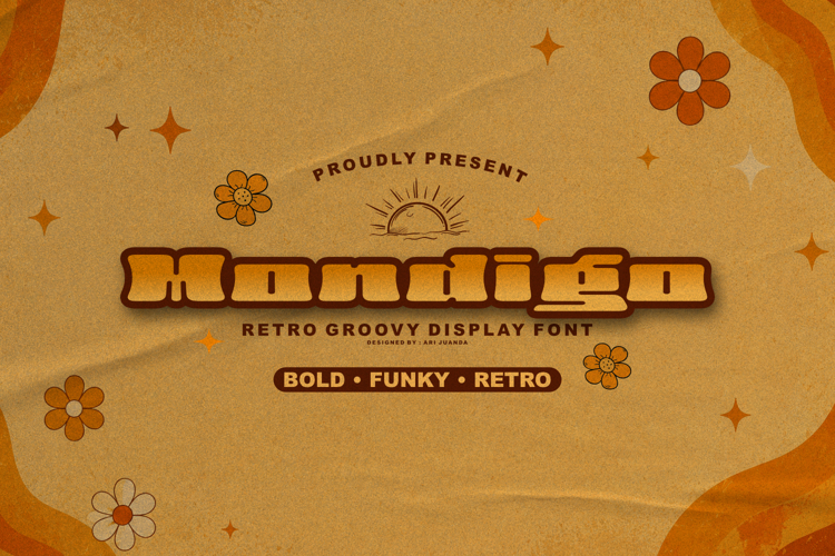 Mondigo-Retro Groovy Font
