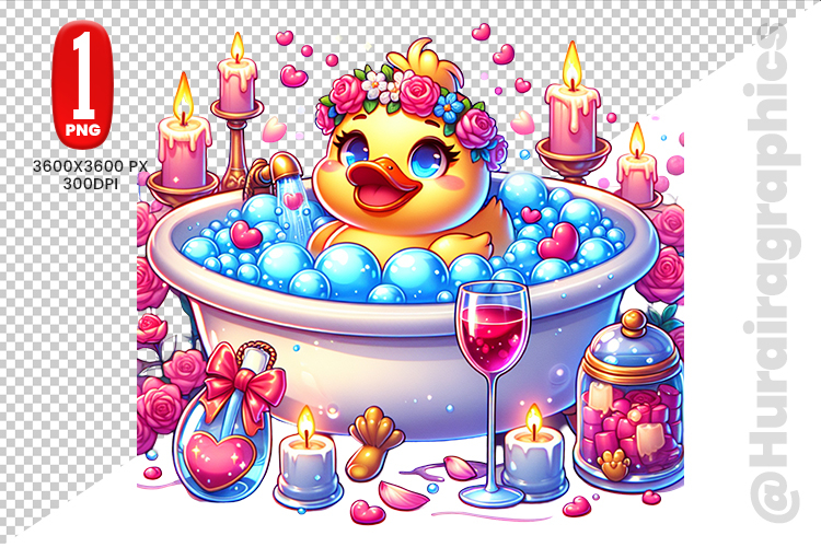 Cute Duck Clipart