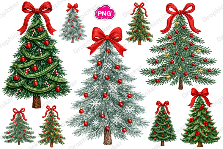 Faux yarn Christmas tree PNG, Trending Christmas PNG, Tree