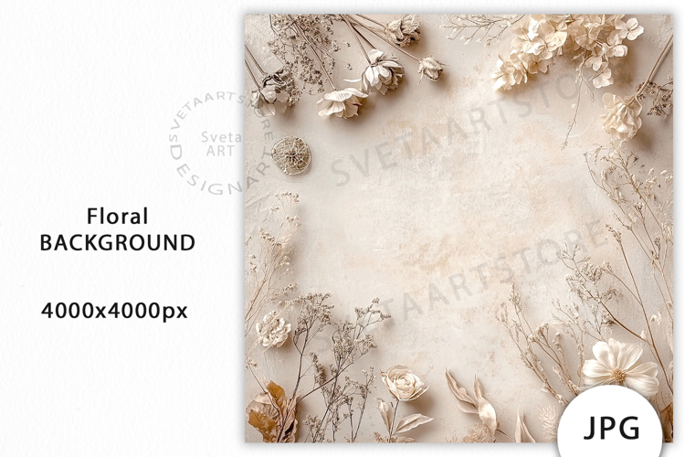 Aesthetic Neutral Background, Mockup JPG