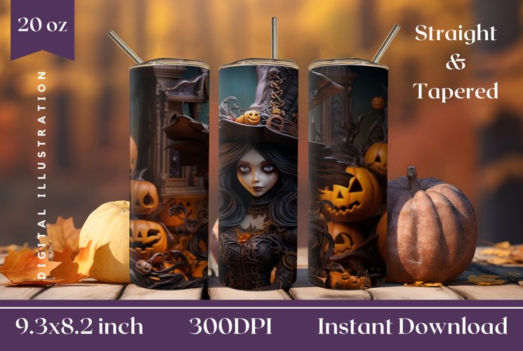 Halloween Tumbler Wrap Image 9