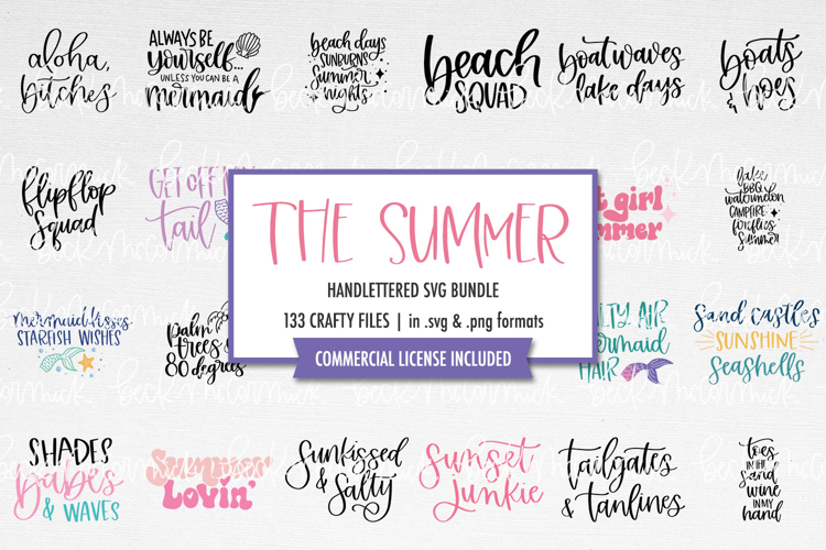 The Summer SVG Bundle