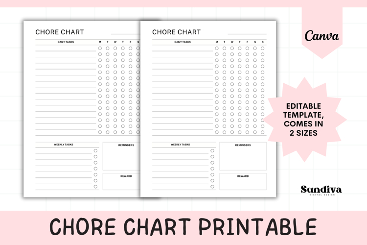 Chore List Template Image 9