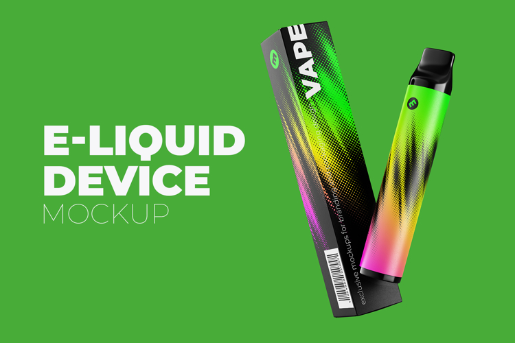 Electronic Cigarette Mockup