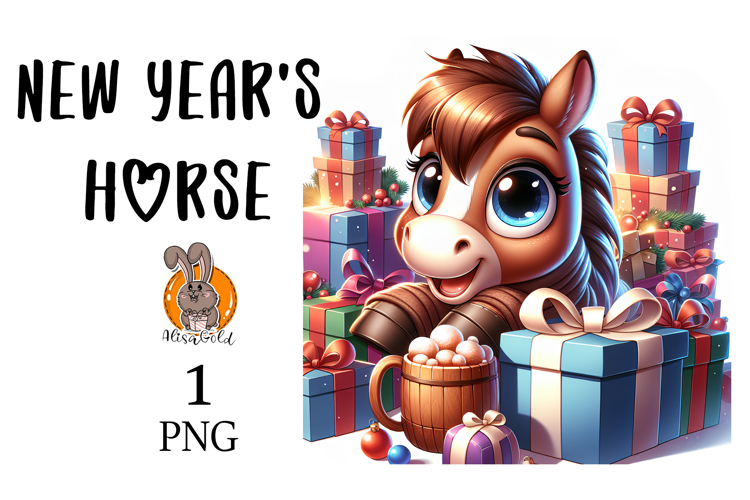 New Years horse