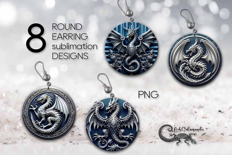 Sublimation Earring Designs Image 4