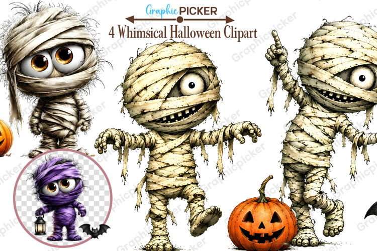 Vintage Pumpkin Clipart