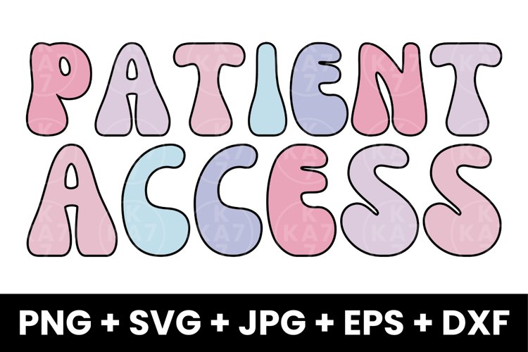 Patient Access, Cute Health Administration Medical Admin SVG