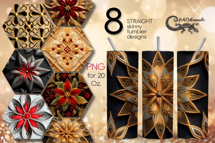 Skinny Tumbler Sublimation Designs Image 3