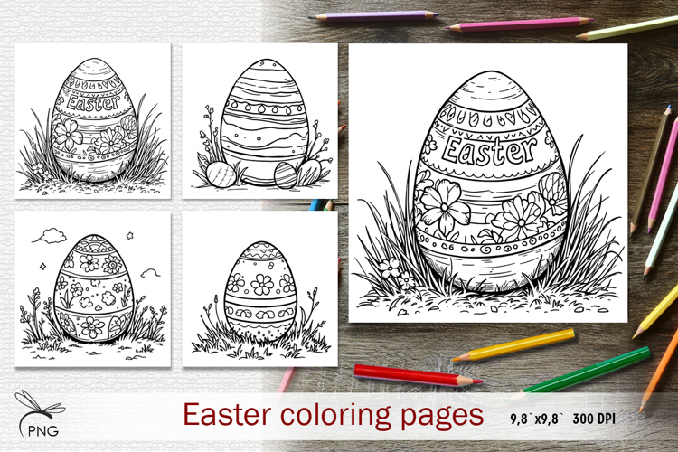 Easter Coloring Pages Image 6