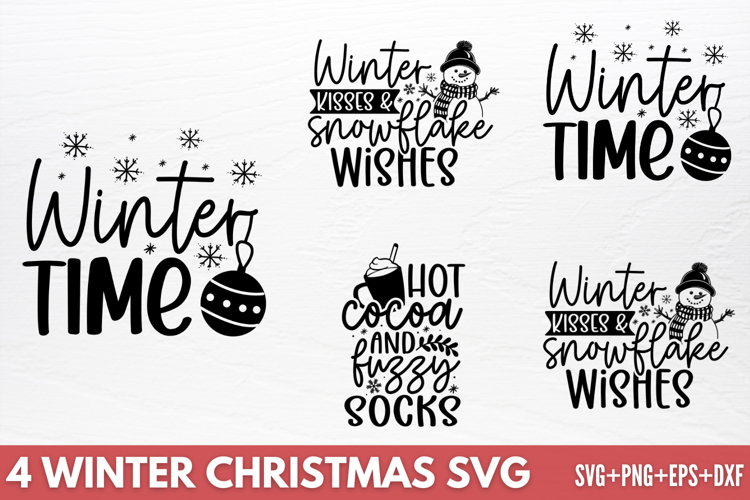 Winter Christma SVG
