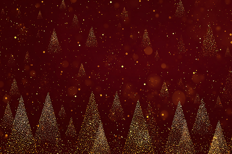 Gold Christmas Background Image 9
