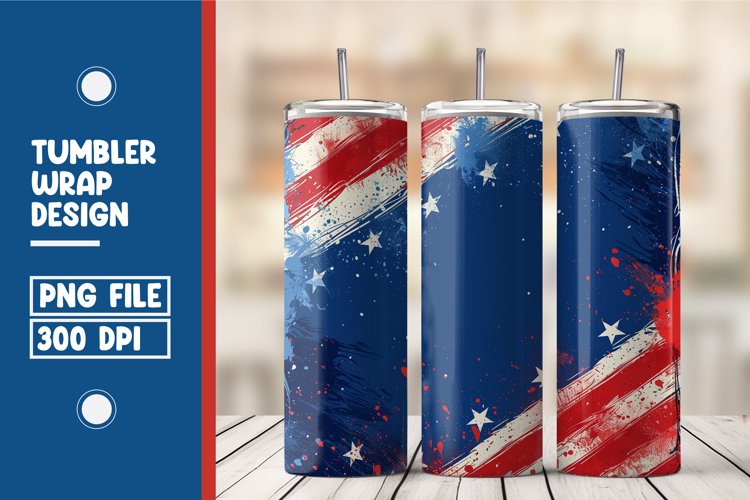 American Flag Clipart Image 2