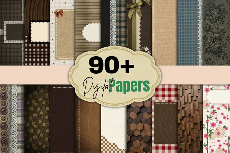 Mega Junk Journal Writing Paper