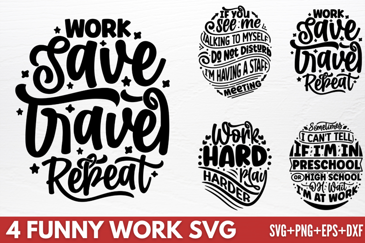 Funny Work SVG