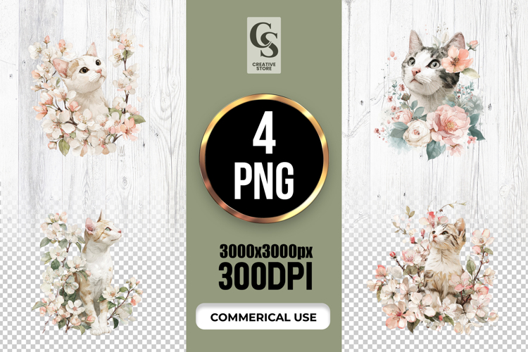 Cute Cat Illustration Image 8