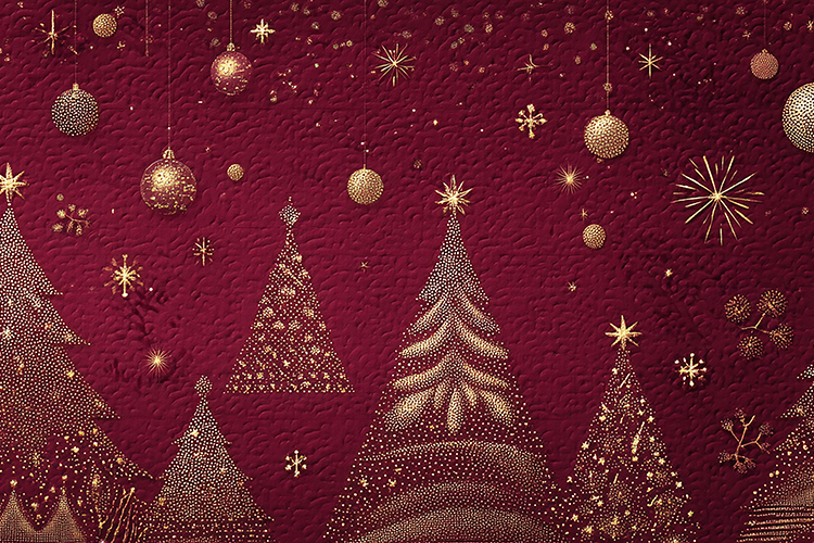 Red Christmas Background Image 7