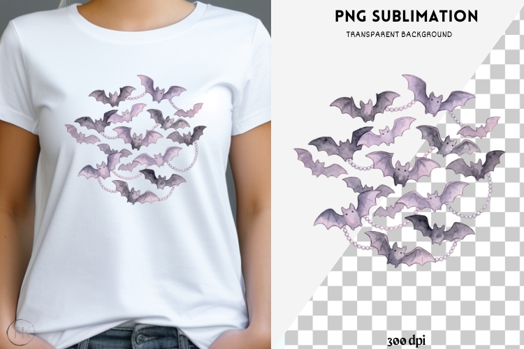Pastel Halloween png design for T-shirts