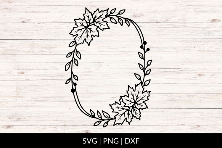 Leaf Border SVGs Image 5