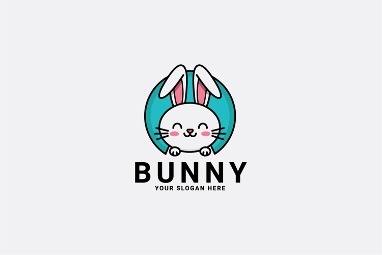 Cute Bunny Logo