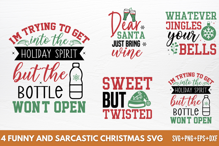 Funny Christmas Sublimation Designs Image 6