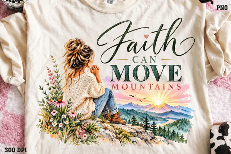 Christian Hope Shirt Design PNG, His Grace Renews My Tomorro