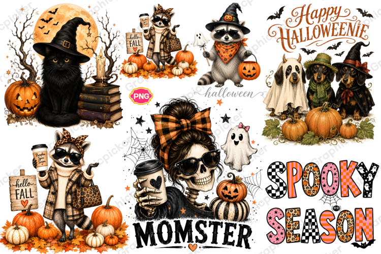 Funny Halloween Shirt, Spooky Season PNG, Ghost Sublimation
