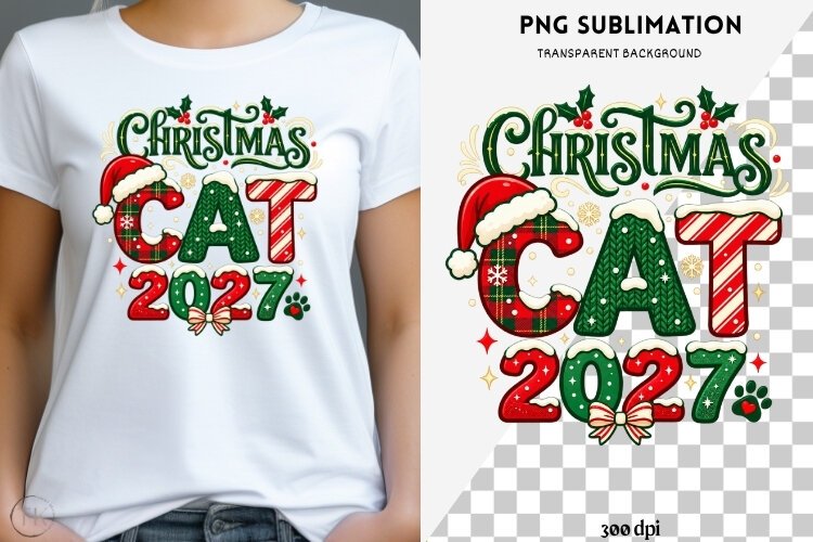 Family Christmas png design for T-shirts example image 1
