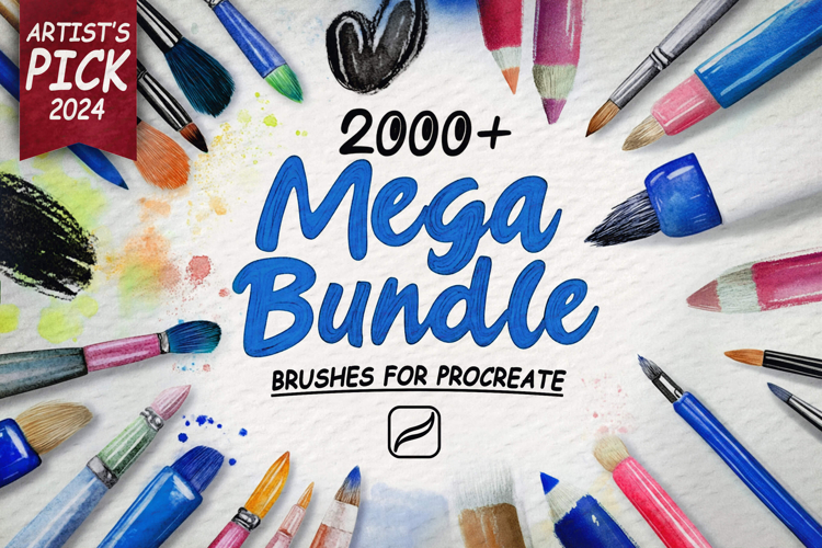 Procreate Texture Brushes Image 22