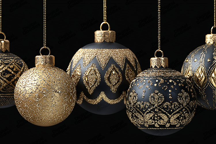 Gold Christmas Background Image 19