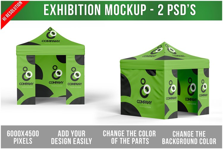 Promotional Tent Mockup example image 1
