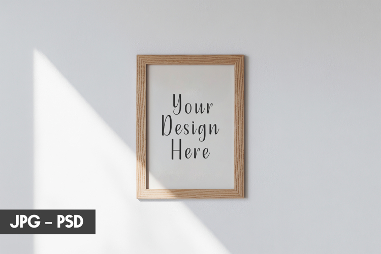 Minimal Wall Frame Mockup PSD