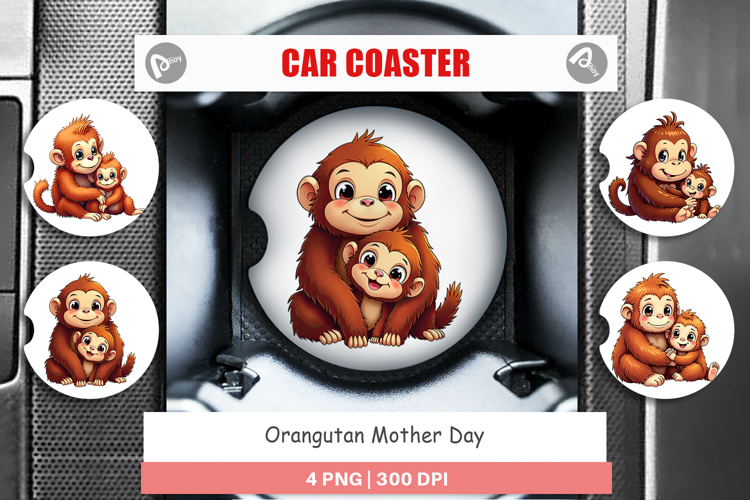 Orangutan Clipart Image 19