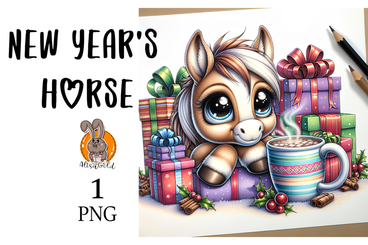 New Years horse