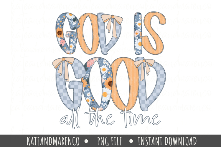 God is Good PNG | Religious PNG | Christian PNG