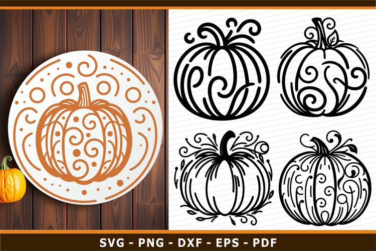 Pumpkin line art SVG, Pumpkin Signs SVG, Thanksgiving SVG,
