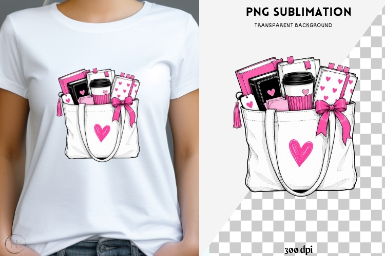 Book besties png design for T-shirts