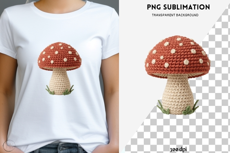 Crochet club png design for T-shirts