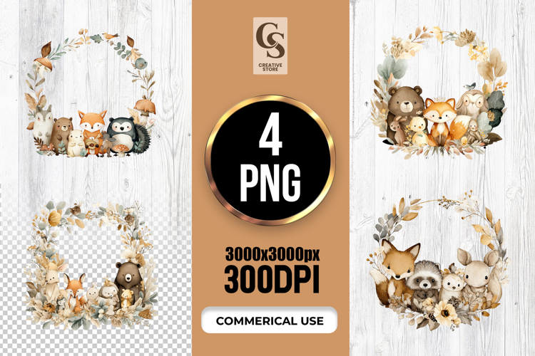 Forest Animal Clipart Image 2