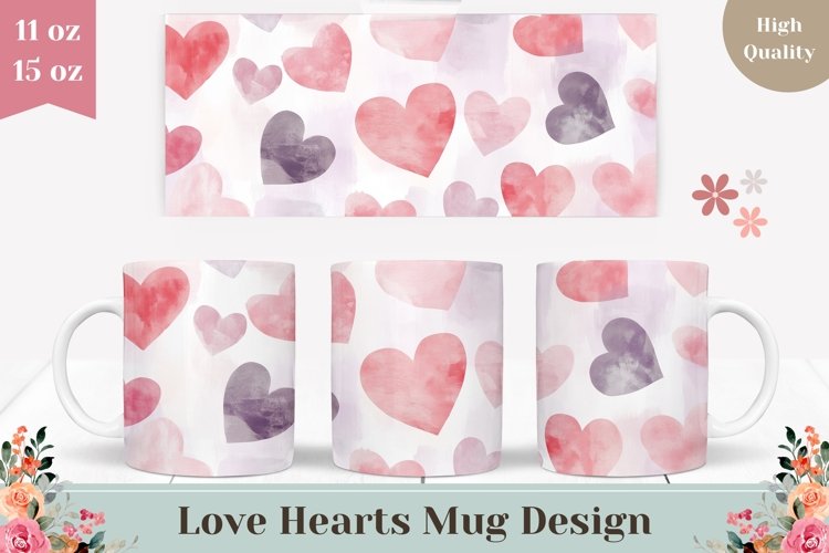 Pink Heart Clipart Image 7