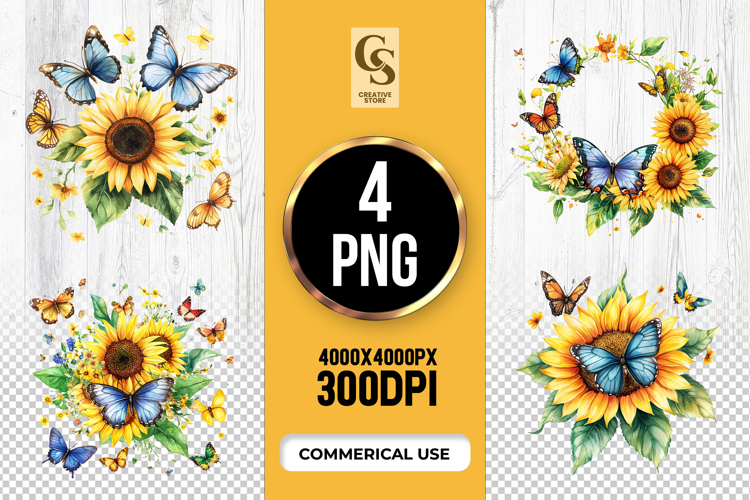Yellow Butterfly Png Image 7