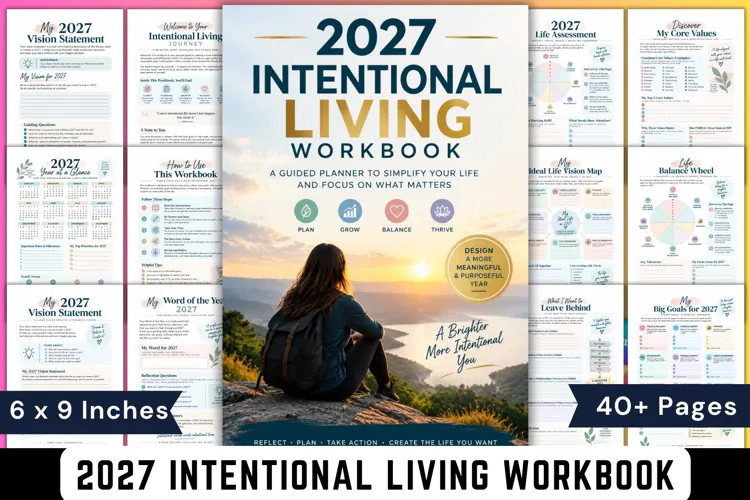 2027 Intentional Living Workbook