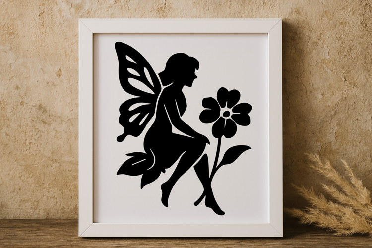 Fairy Silhouette Svg Image 6