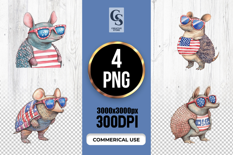 Armadillo Clipart Image 8