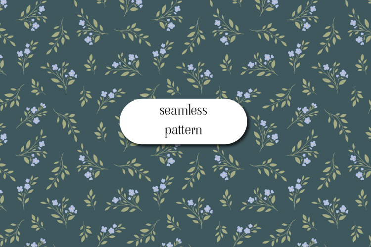 Floral Seamless Pattern Image 6