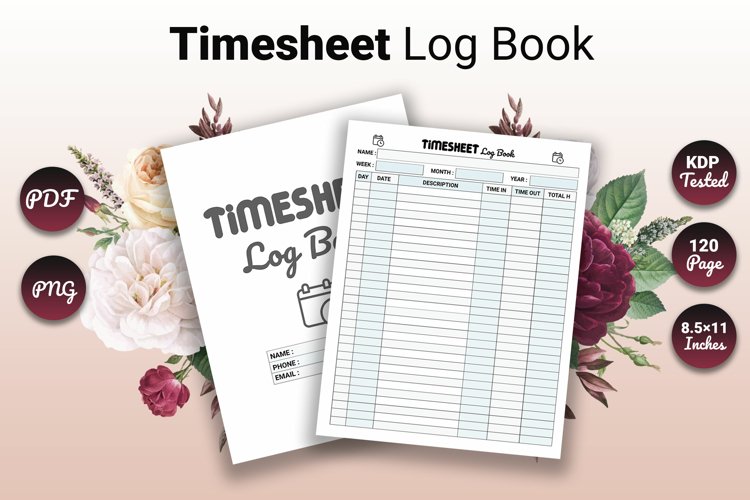 Timesheet Log Book KDP Interior