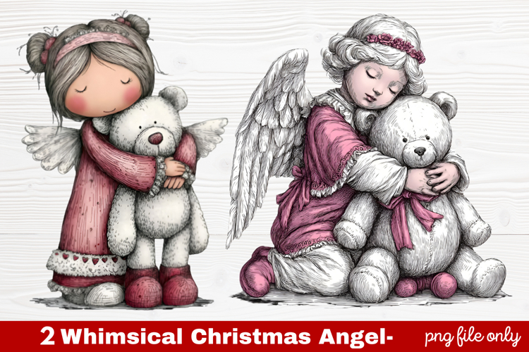Christmas Angel Clipart Image 6