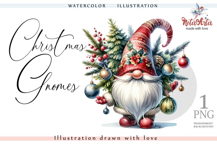 Gnomes Christmas trees example image 1