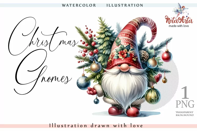 Gnomes Christmas trees